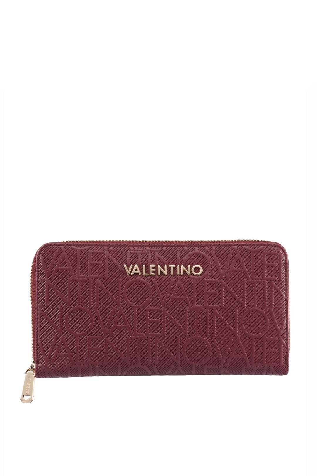 Valentino Valentino Women's Gynevra Zip Around Wallet Bordeaux in Burgundy