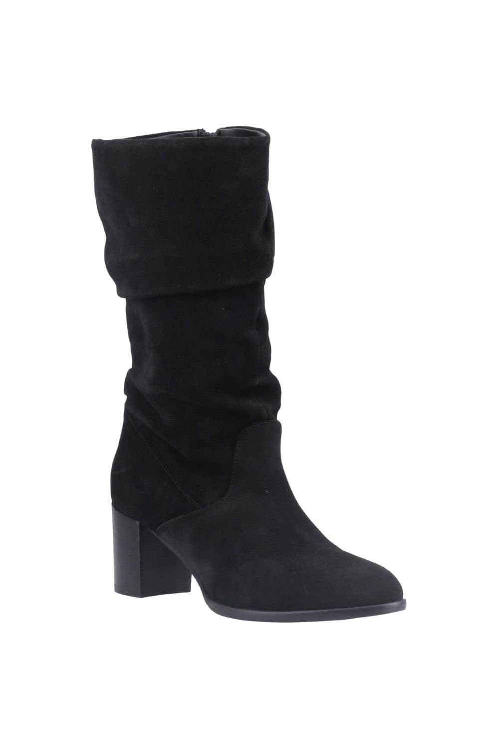 Hush Puppies Hush Puppies Women's Cosima Ruched Boot in Black