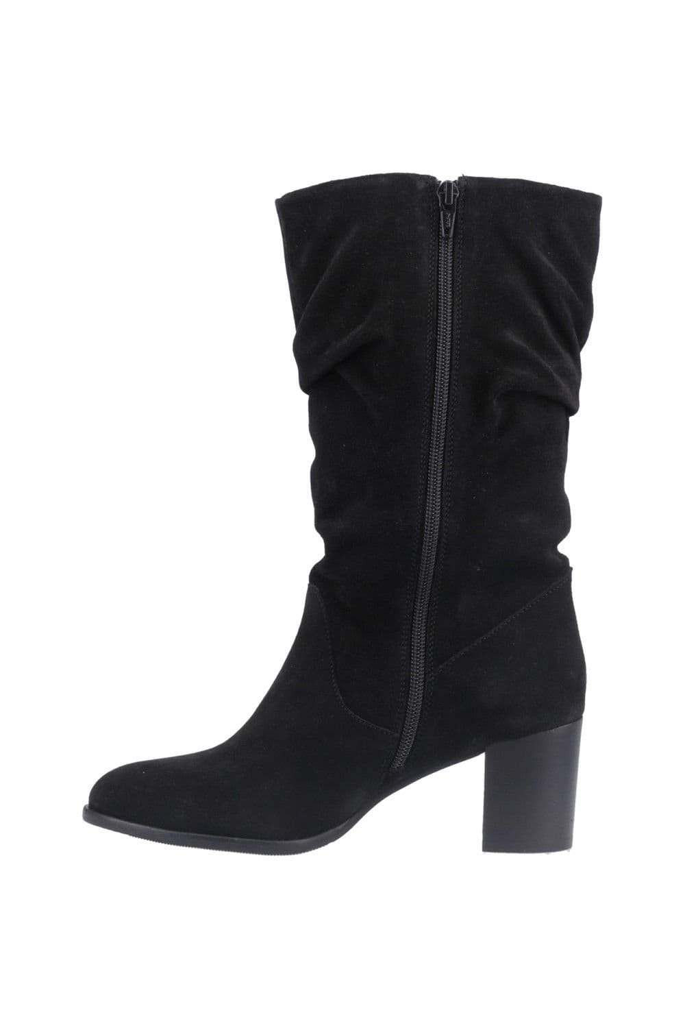 Hush Puppies Hush Puppies Women's Cosima Ruched Boot in Black - 4