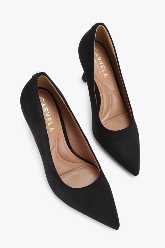 Carvela Carvela Women's 'Corletta Court' Fabric Heels in Black - 2