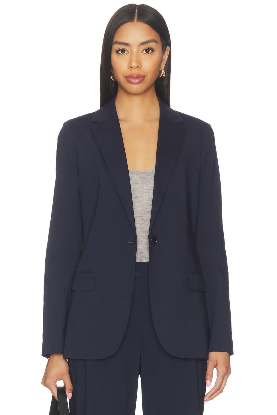 revolve Revolve Midnight Navy Theory Staple Blazer