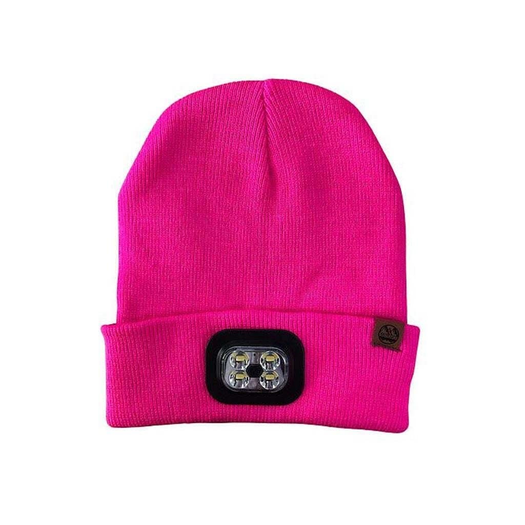 Six Peaks Six Peaks Men's LED Beanie in Pink