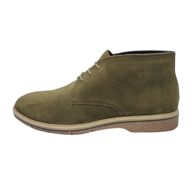 LB COMFORT LB COMFORT Men's Percy Leather Boots in Olive - 2