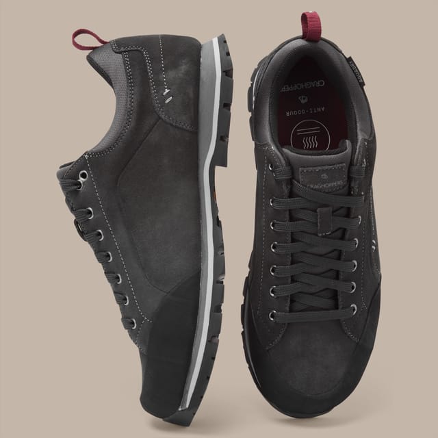 Craghoppers Craghoppers Men's Onega 2 Waterproof Anti Insect Travel Shoe in Charcoal - 2