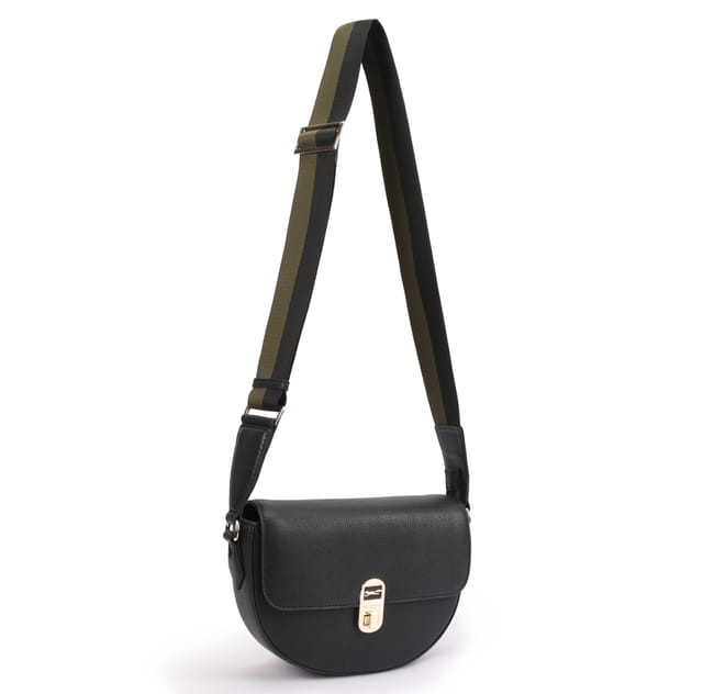 Paul Costelloe Paul Costelloe Women's Daphne Leather Cross Body Bag in Black - 2