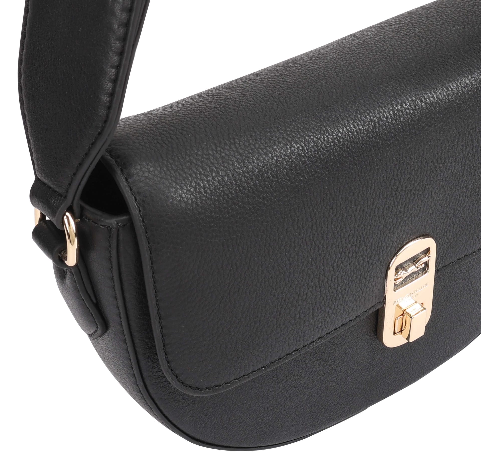 Paul Costelloe Paul Costelloe Women's Daphne Leather Cross Body Bag in Black - 4
