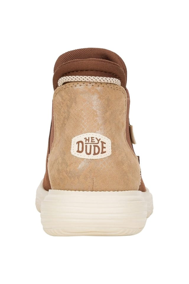 Hey Dude Hey Dude Women's Branson Suede Novelty Ankle Boots in Brown - 2