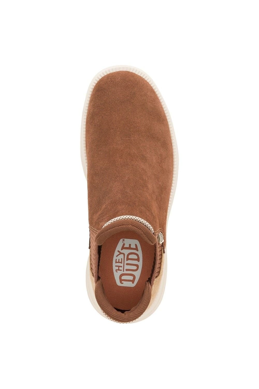 Hey Dude Hey Dude Women's Branson Suede Novelty Ankle Boots in Brown - 4