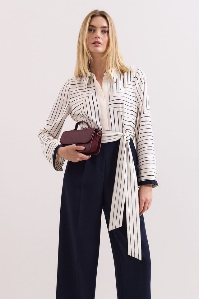 Phase Eight Phase Eight Women's Geo Jumpsuit in Dark Navy - 3