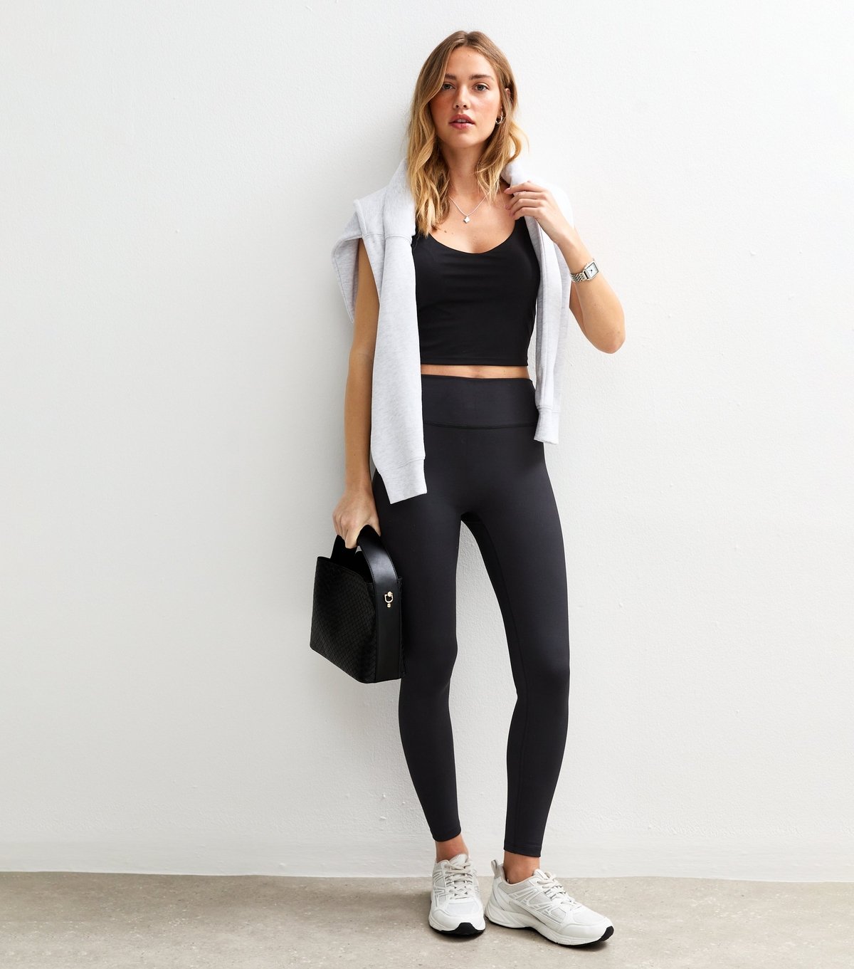 Rise Women's by Zara McDermott Black Racerback Top Rise New Look - 3