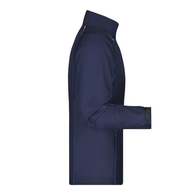 James and Nicholson James and Nicholson Men's Zip-Off Soft Shell Jacket in Dark Navy - 3