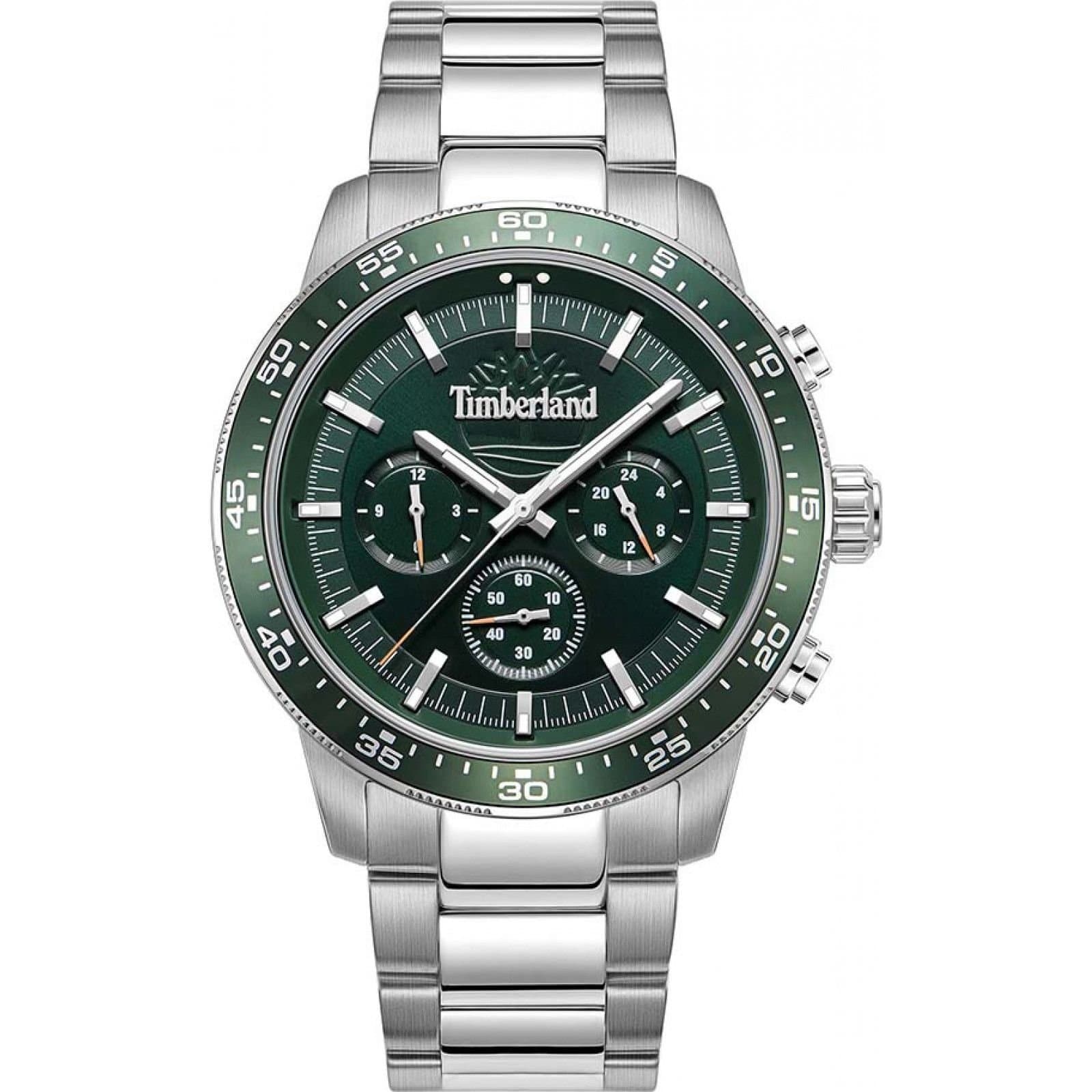 Timberland Timberland Men's TDWGK0041301 Parkman 44mm Quartz Watch in Silver