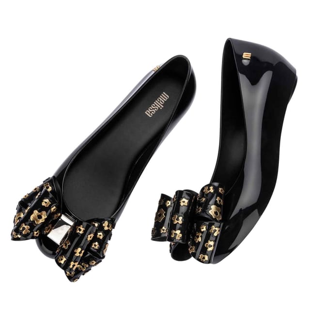 Melissa Shoes Melissa Shoes Women's Ultragirl Sweet XXII Ballet Pumps in Black - 3
