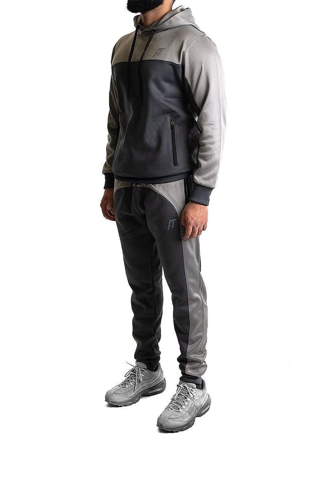 Foster Taylor Foster Taylor Men's Tech Fleece Joggers in Grey - 2