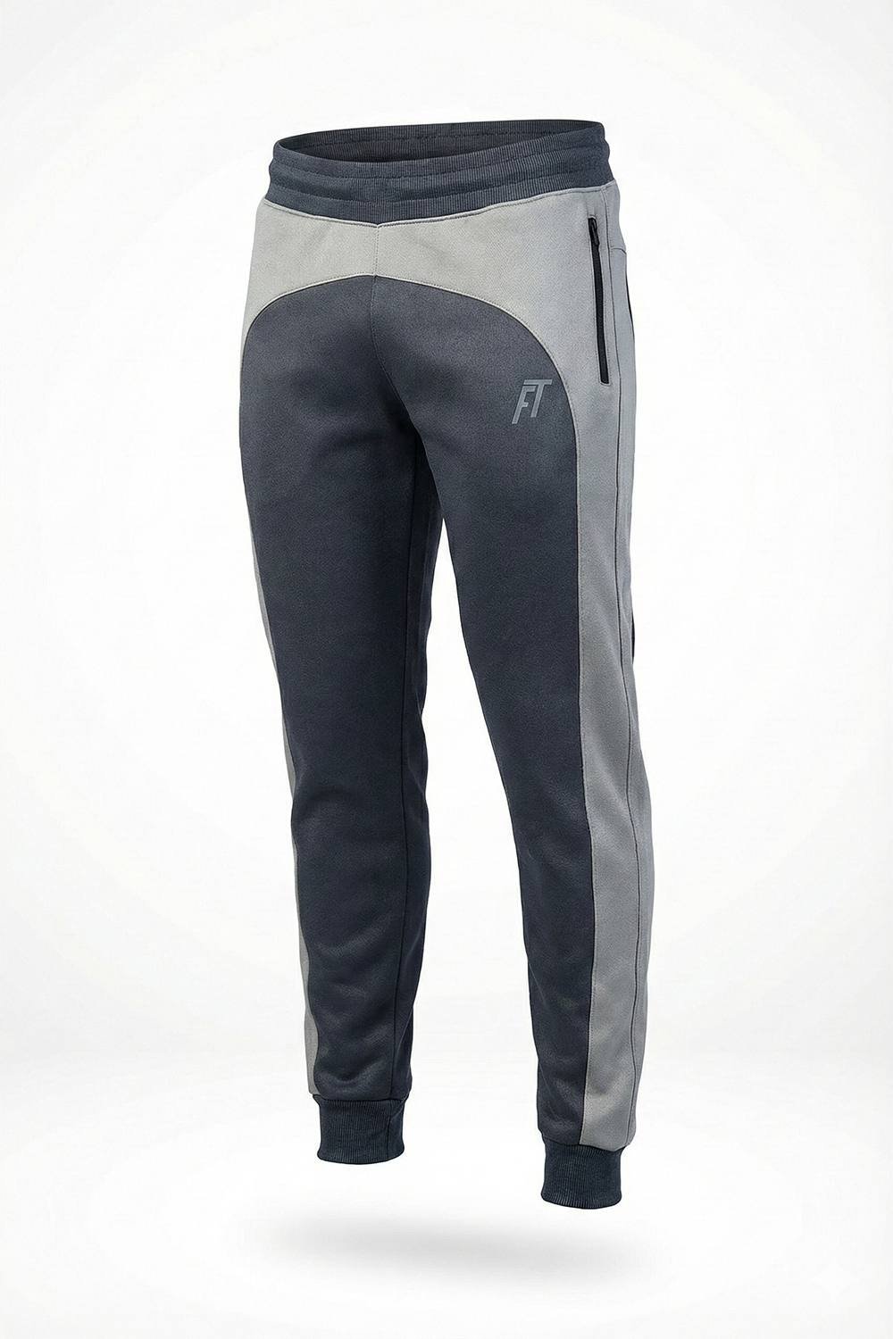 Foster Taylor Foster Taylor Men's Tech Fleece Joggers in Grey - 3