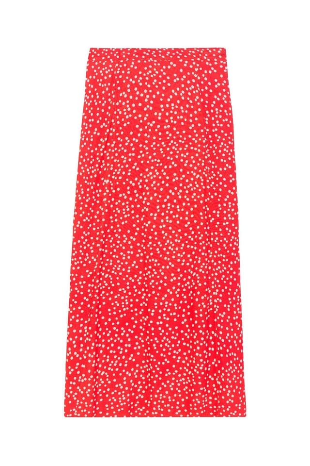 Kettlewell Kettlewell Women's Joni Print Skirt in Red - 2