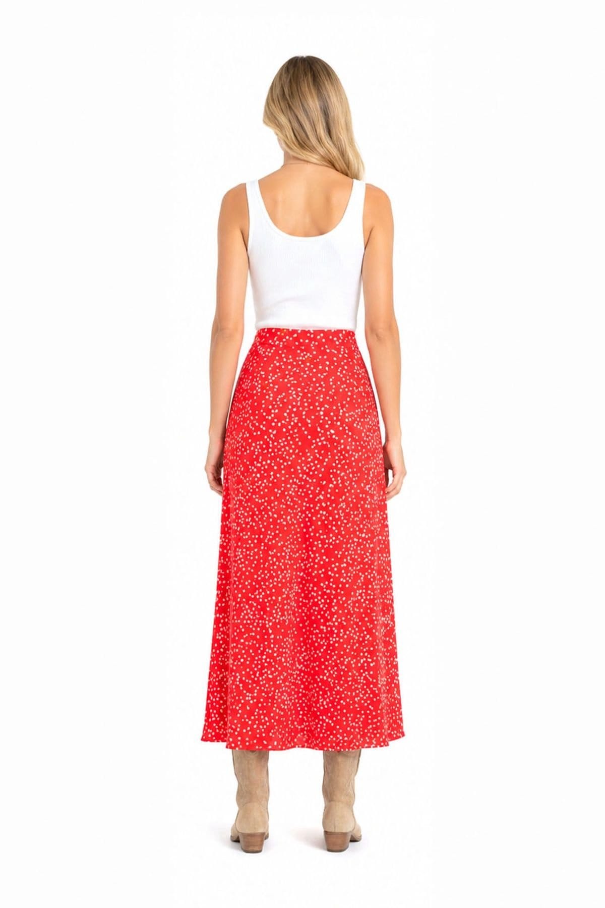 Kettlewell Kettlewell Women's Joni Print Skirt in Red - 4