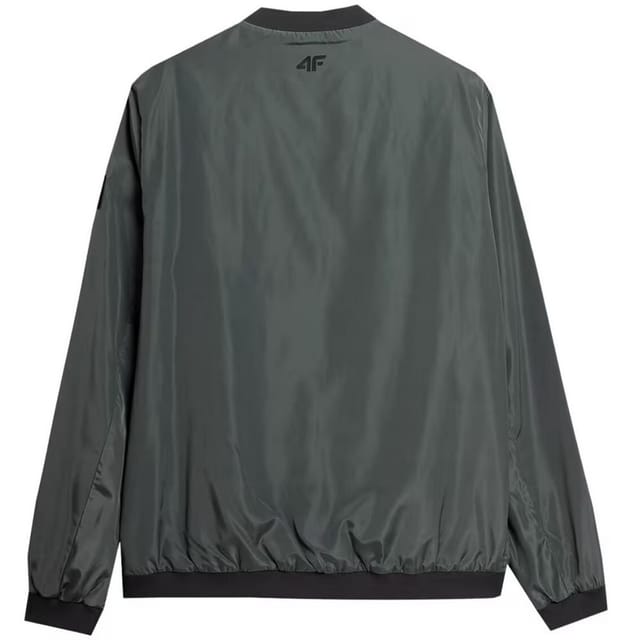 4F 4F Men's SS23TJACM013 Jacket in Silver - 2