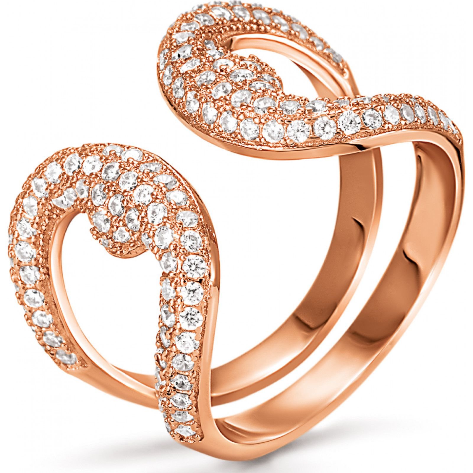 Folli Follie Folli Follie Women's Ring in Rose Gold - 4