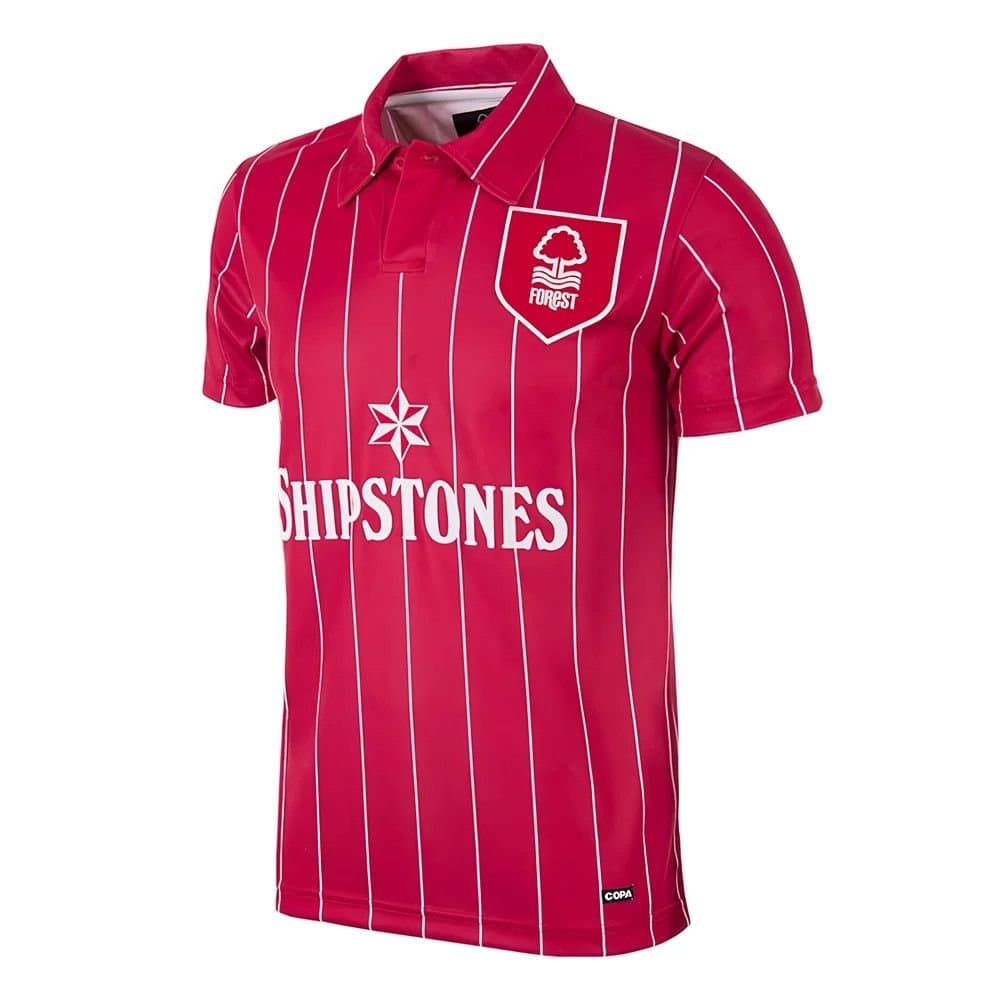 Nottingham Forest Nottingham Forest Men's Personalised Retro 1992 1993 Football Shirt in Red