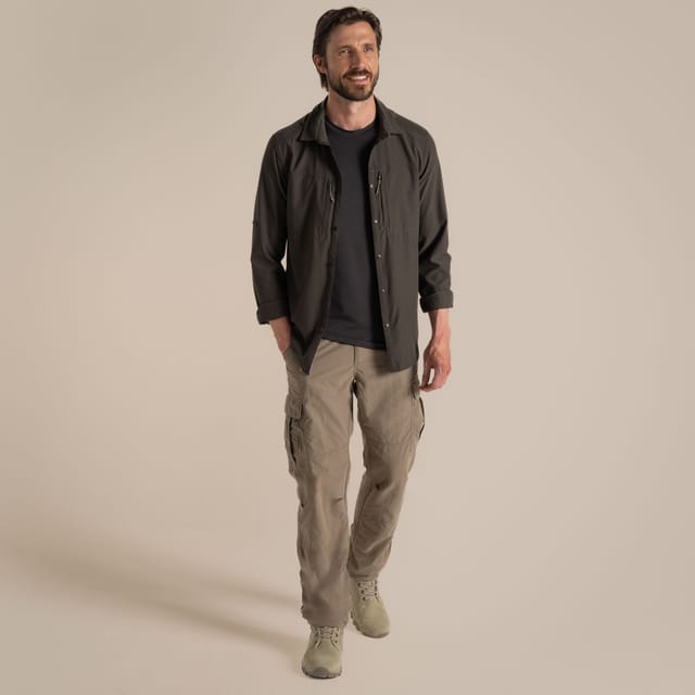 Craghoppers Craghoppers Men's Nosilife Pro' Long Sleeve Shirt in Olive - 3