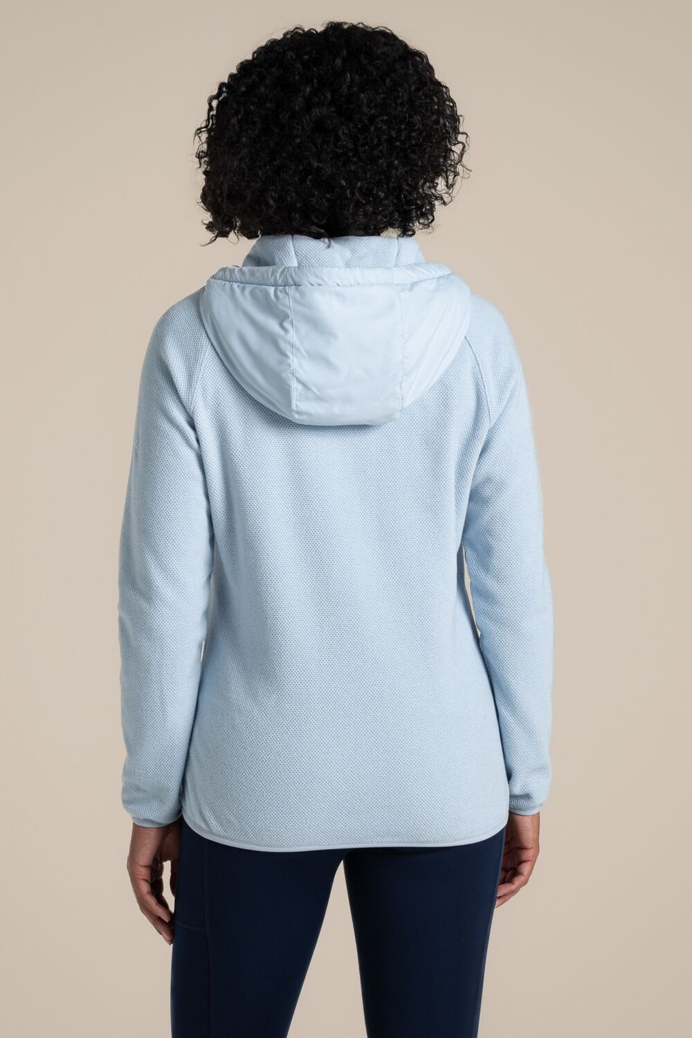 Craghoppers Craghoppers Women's Zayas Hooded Water-Repellent Jacket in Light Blue - 2