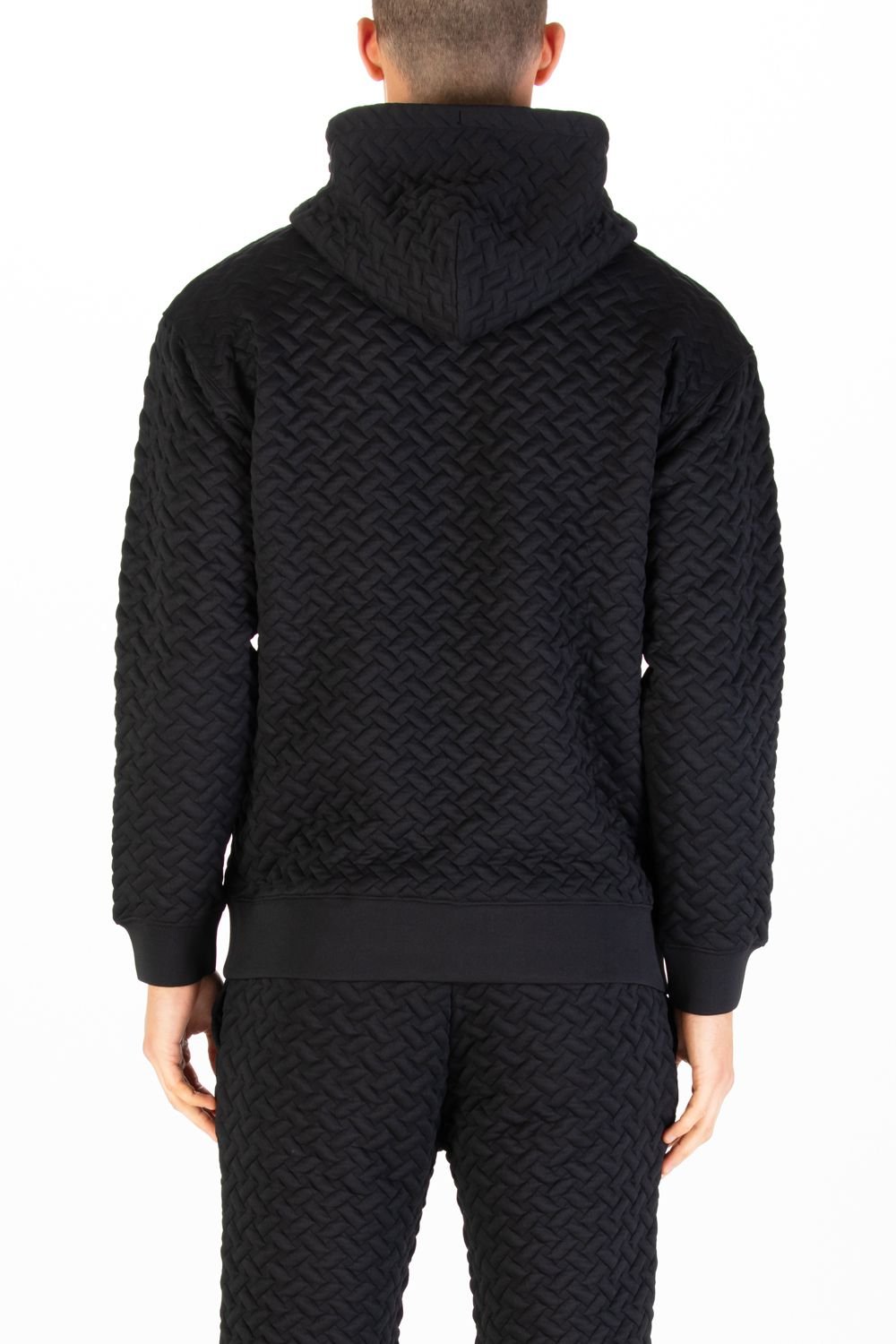 Luke 1977 Luke 1977 Men's Melrose Texture Overhead Hoodie in Black - 2