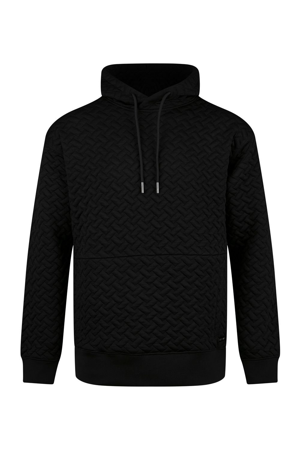 Luke 1977 Luke 1977 Men's Melrose Texture Overhead Hoodie in Black - 4