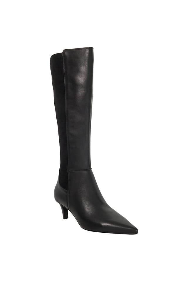 Dune London Dune London Women's 'Sultry' Leather Knee High Boots in Black - 2