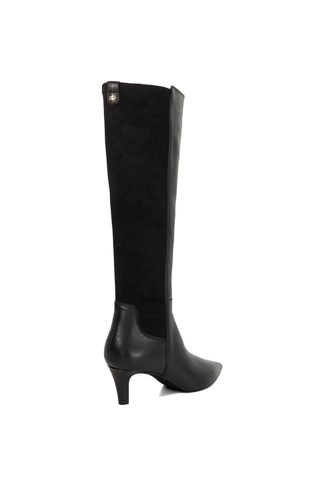 Dune London Dune London Women's 'Sultry' Leather Knee High Boots in Black - 3