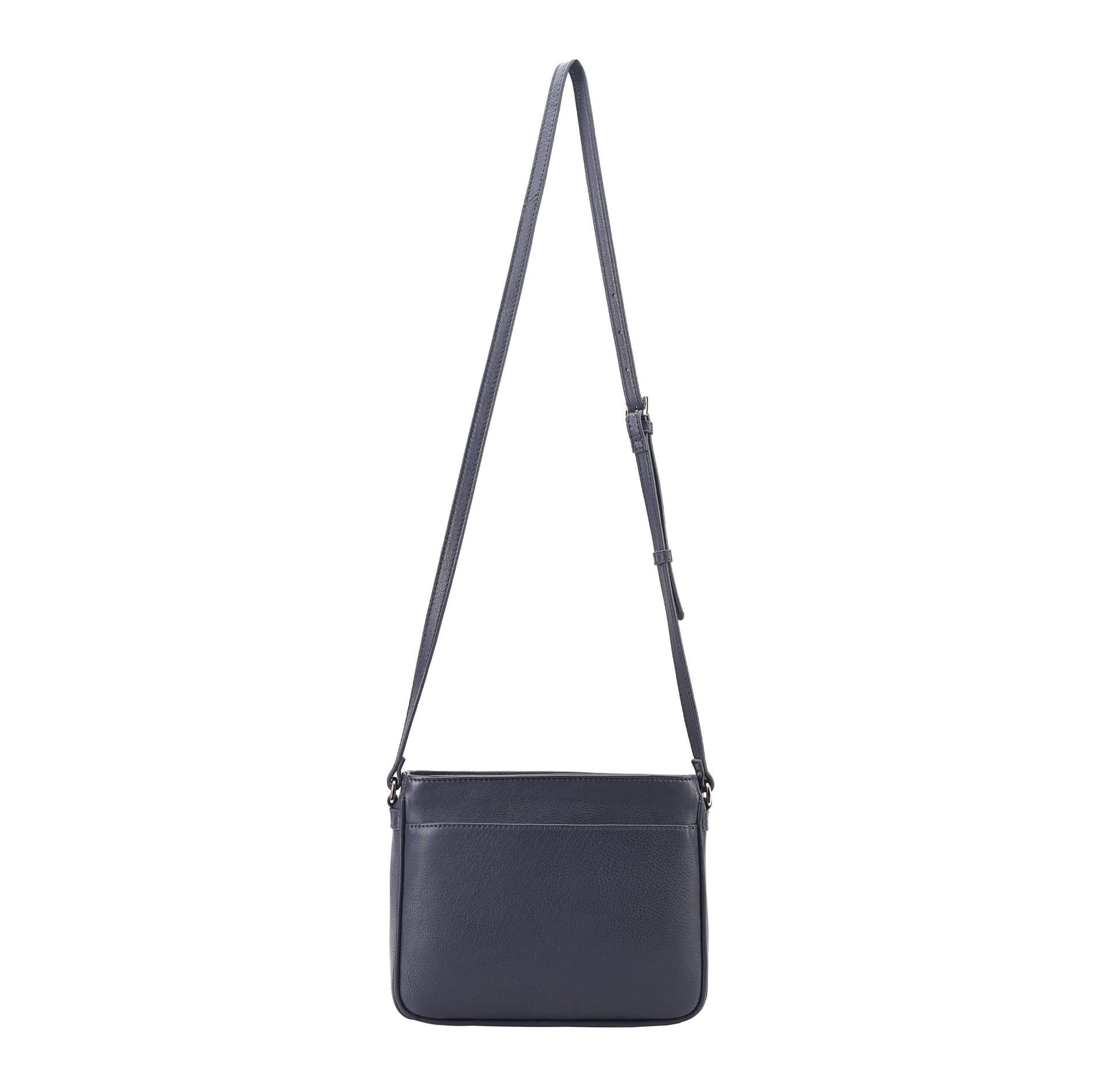 Paul Costelloe Paul Costelloe Women's Loudias Leather Cross Body Bag in Navy - 4