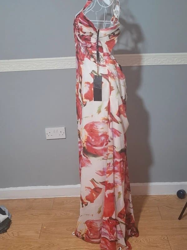 Lipsy Lipsy VIP Princess Lily Maxi Dress | Jewel Embellished | UK 16 | New with tags| RRP £130