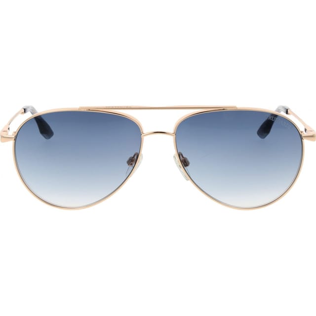 Trussardi Trussardi Men's TSM3015 6204A Aviator/Navigator Sunglasses in Gold - 2