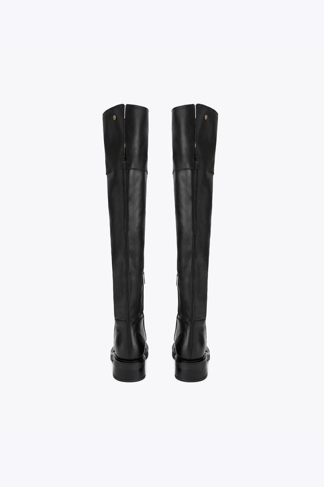 Carvela Carvela Women's 'Napoli Otk' Leather Boots in Black - 3