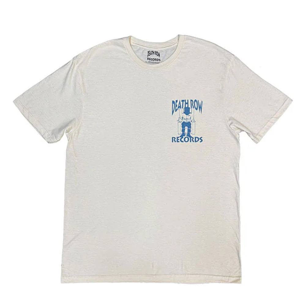 Death Row Records Death Row Records Men's Execution Colour Fill Back Print T-Shirt in Natural - 2