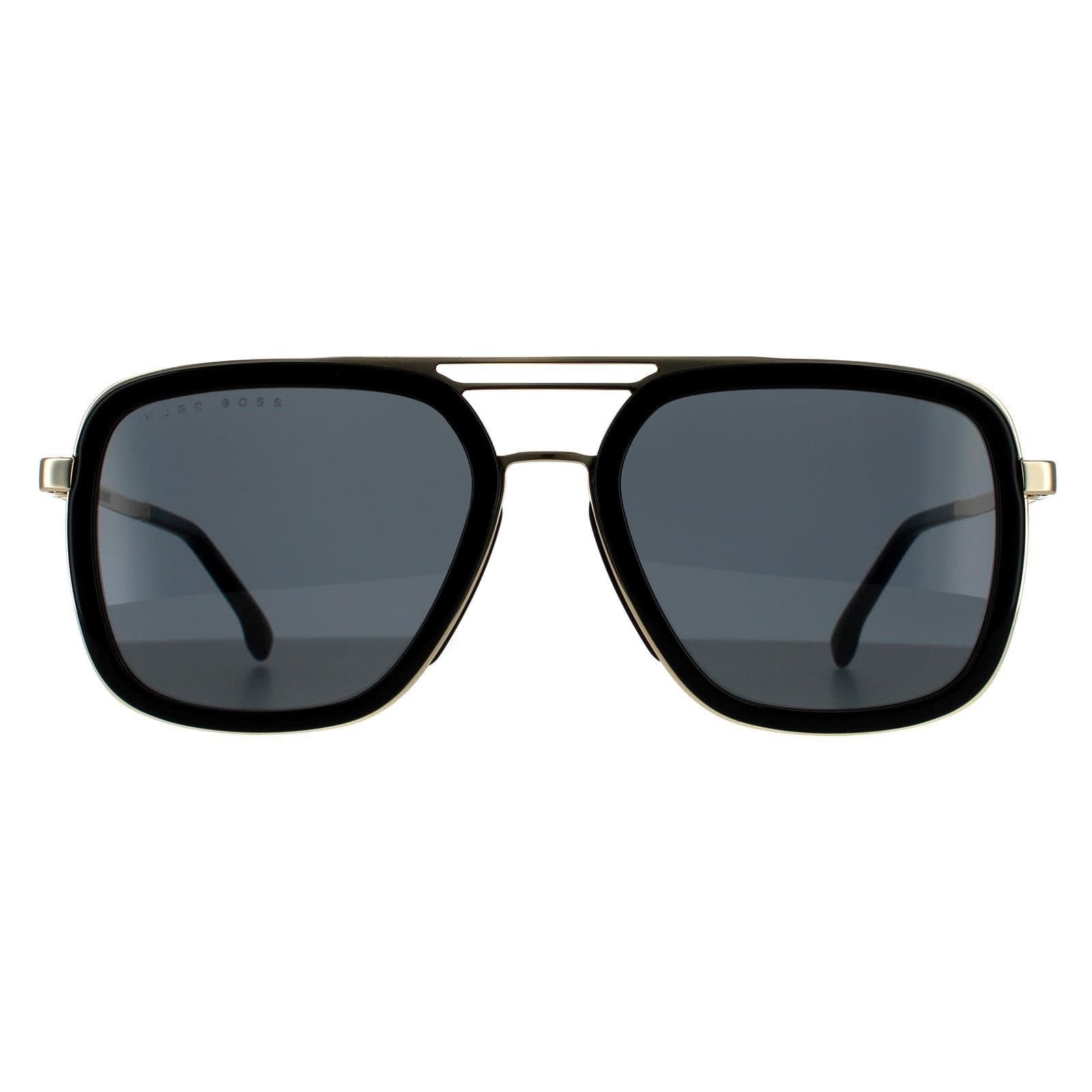 Hugo Boss Hugo Boss Men's Aviator Black Gold Grey 90041091