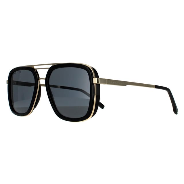Hugo Boss Hugo Boss Men's Aviator Black Gold Grey 90041091 - 2