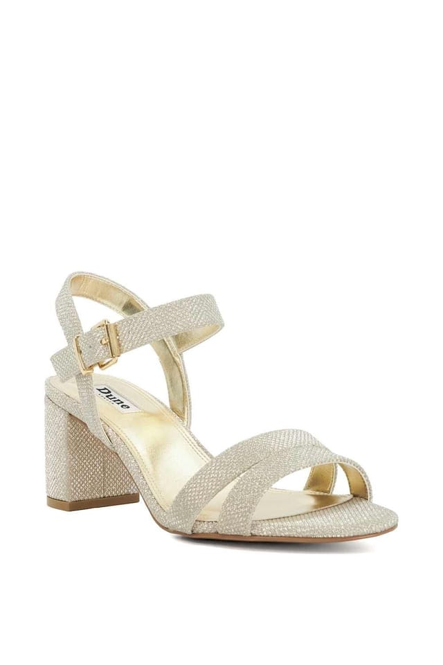 Dune London Dune London Women's Wide Fit 'Merisa' Sandals in Metallics - 2
