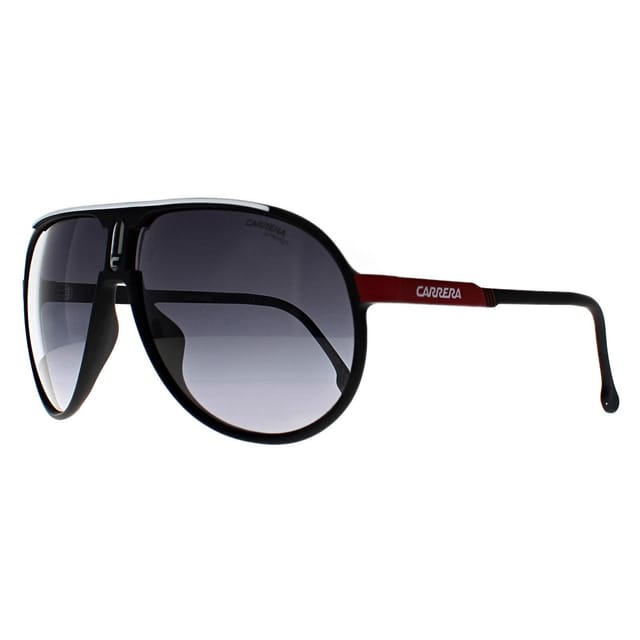 Carrera Carrera Men's Aviator Black Red Dark Grey Gradient Champion/N - 2