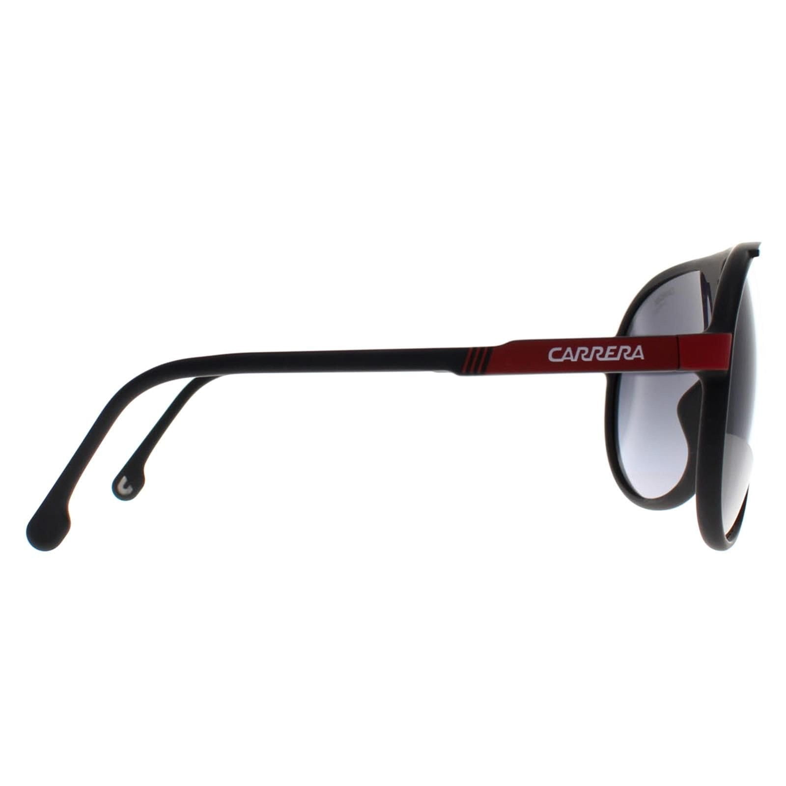 Carrera Carrera Men's Aviator Black Red Dark Grey Gradient Champion/N - 4