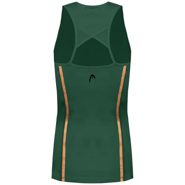 Head Head Women's Performance Green Tennis Vest - 2