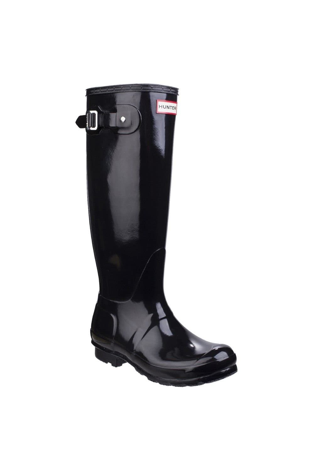 Hunter Hunter Women's 'Original Tall Gloss' Wellington Boots in Black