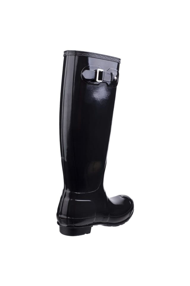Hunter Hunter Women's 'Original Tall Gloss' Wellington Boots in Black - 2