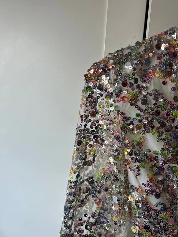 Never Fully Dressed Never Fully Dressed Sequin Mini Dress UK 6 Festival Summer