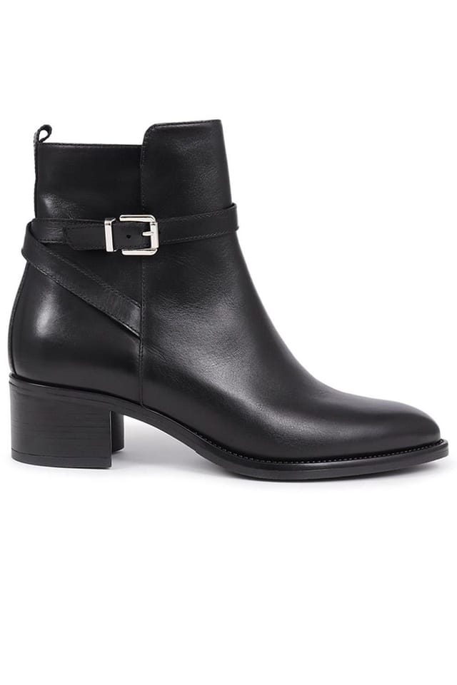 Jones Bootmaker Jones Bootmaker Women's Kyra Leather Boots in Black - 2