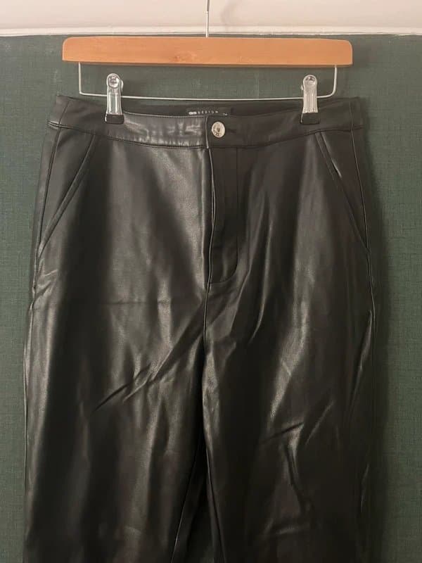 ASOS Design ASOS Design Faux Leather flared trousers