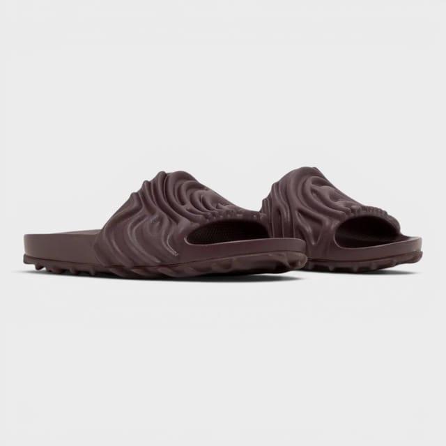 Crocs Crocs Men's Salehe Bembury Pollex Slide Huckle Dark Purple Brown in Aubergine - 2
