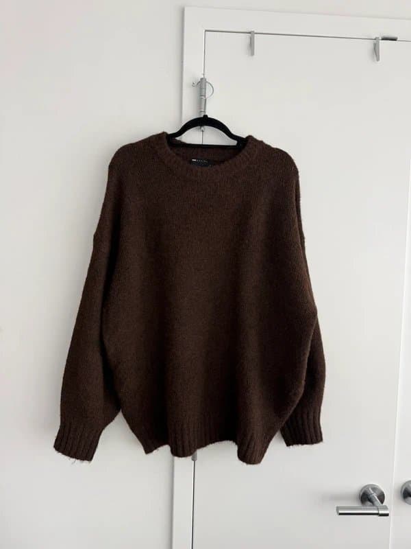 ASOS Chocolate brown knit sweater
