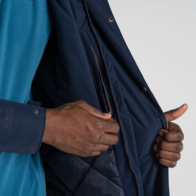 Craghoppers Craghoppers Men's Padley Waterproof Insulated Jacket in Navy - 2