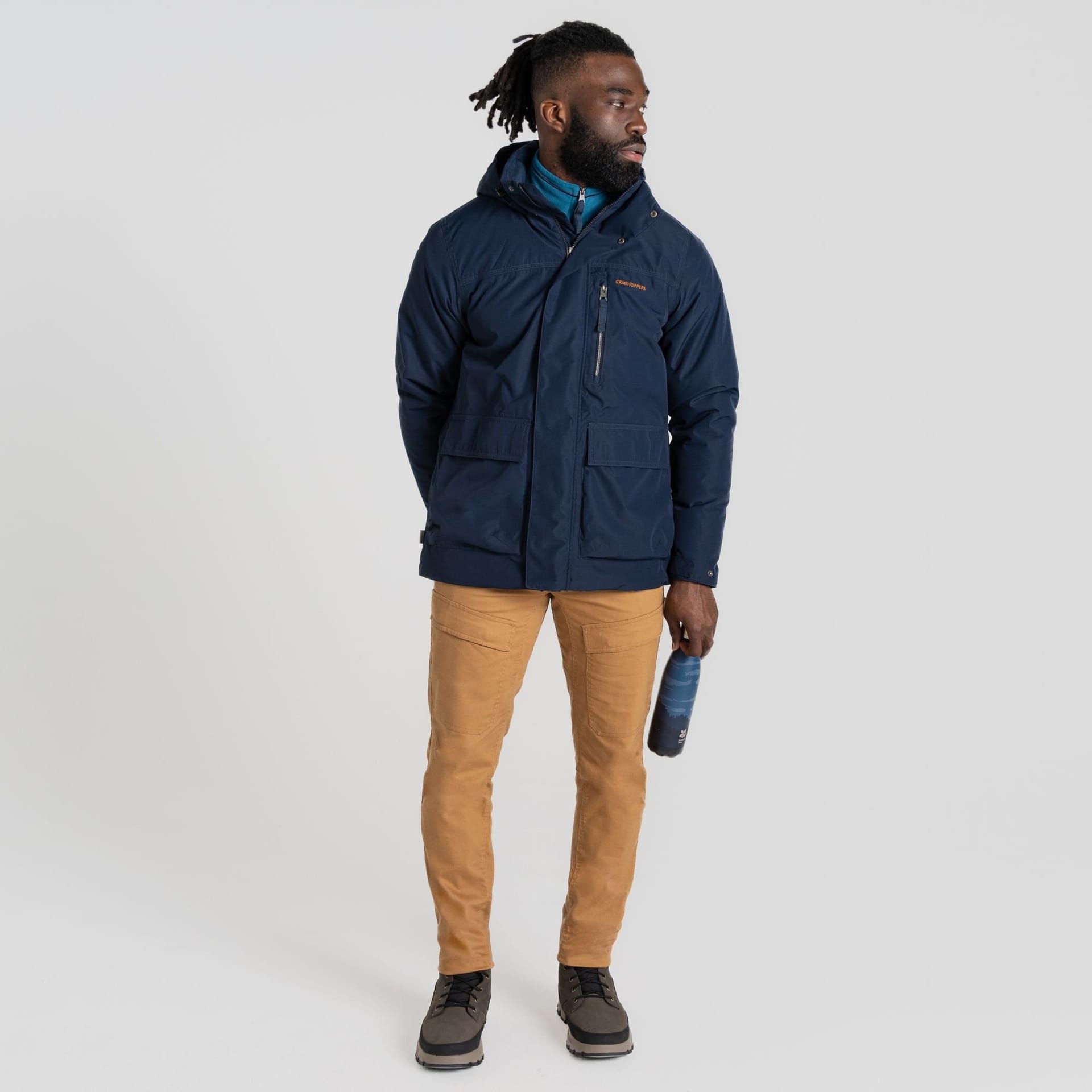 Craghoppers Craghoppers Men's Padley Waterproof Insulated Jacket in Navy - 4